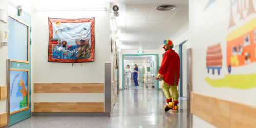 Sykehusklovn ved Levanger sykehus