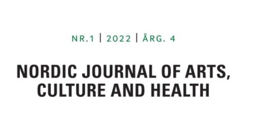 En ny artikkel i det nordiske tidsskriftet Nordic Journal of Arts, Culture and Health (NJACH) er publisert.