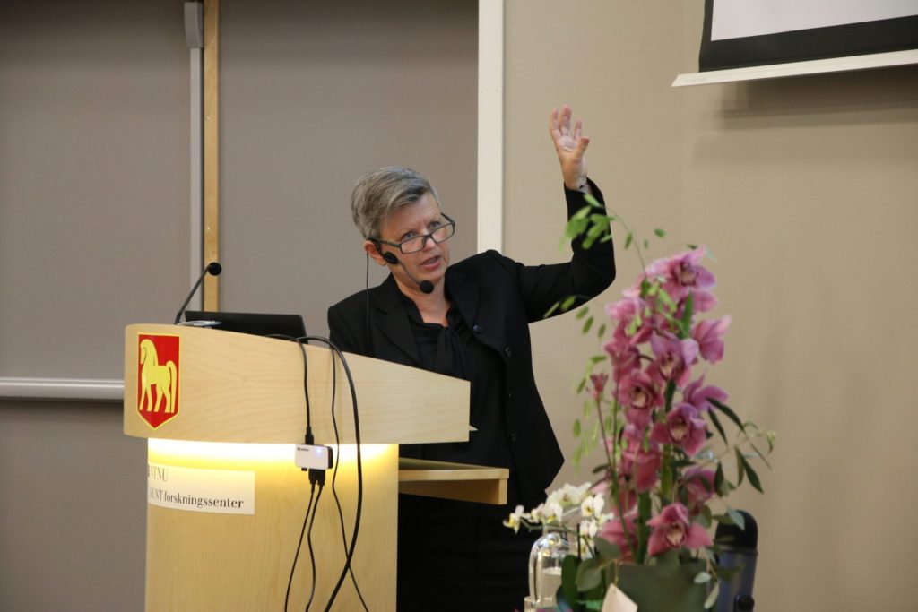 Andreopponent  Camilla Martha Ihlebæk, professor, Norges miljø- og biovitenskapelige universitet. Foto: Alexandra Dahlen.