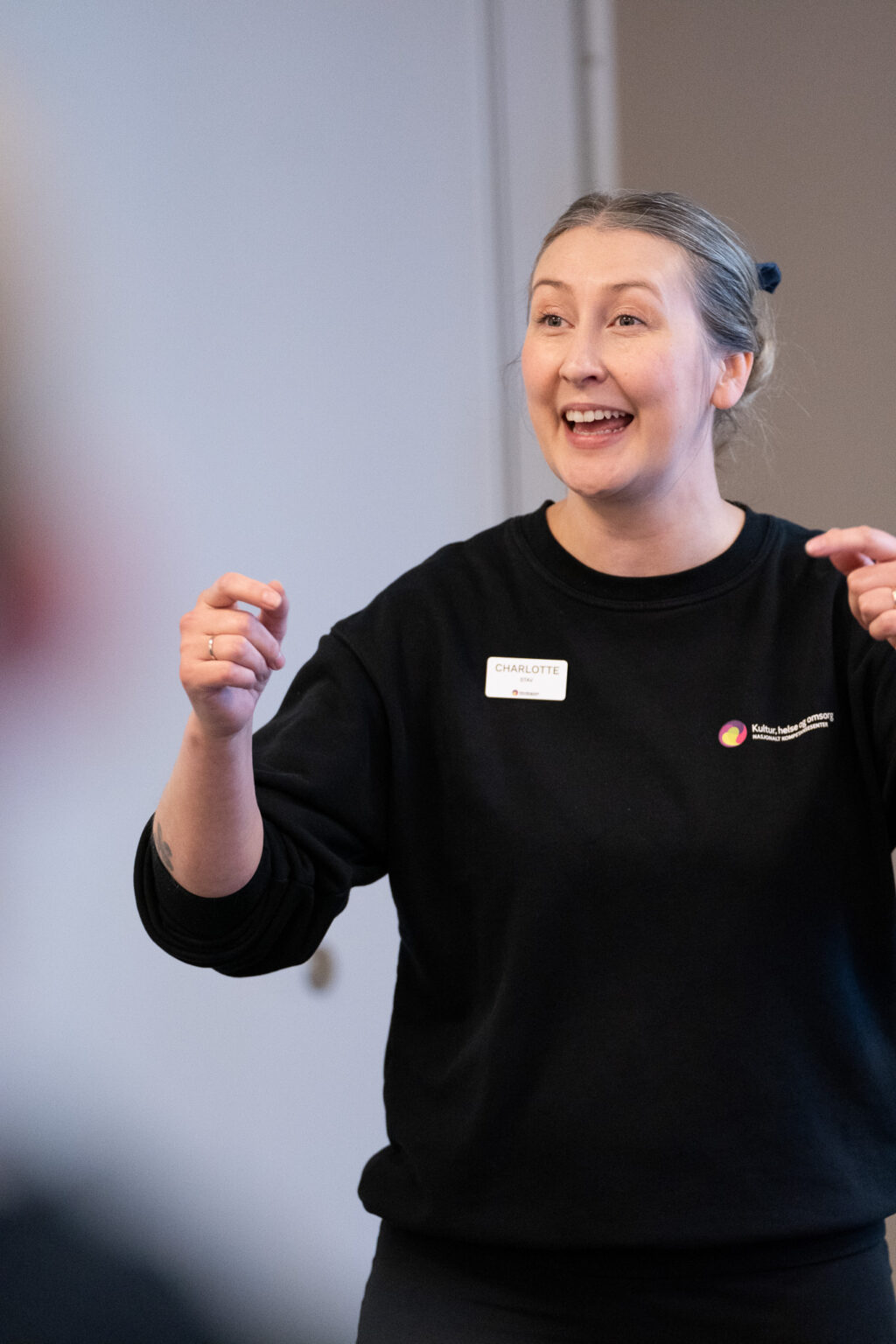 Charlotte Stav underviser i musikkbasert miljøbehandling.