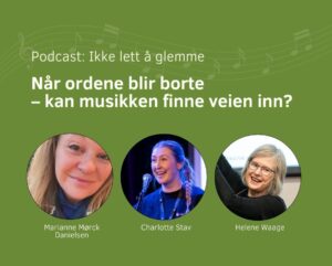 Grafisk fil knyttet til podcasten "Ikke lett å glemme".