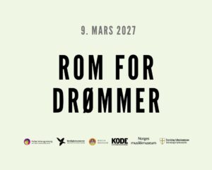 Grafisk fil med teksten: Rom for drømmer.