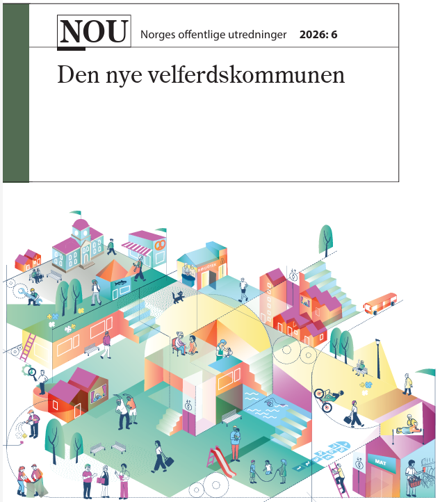 Faksimile: NOU 2026:6 «Den nye velferdskommunen».